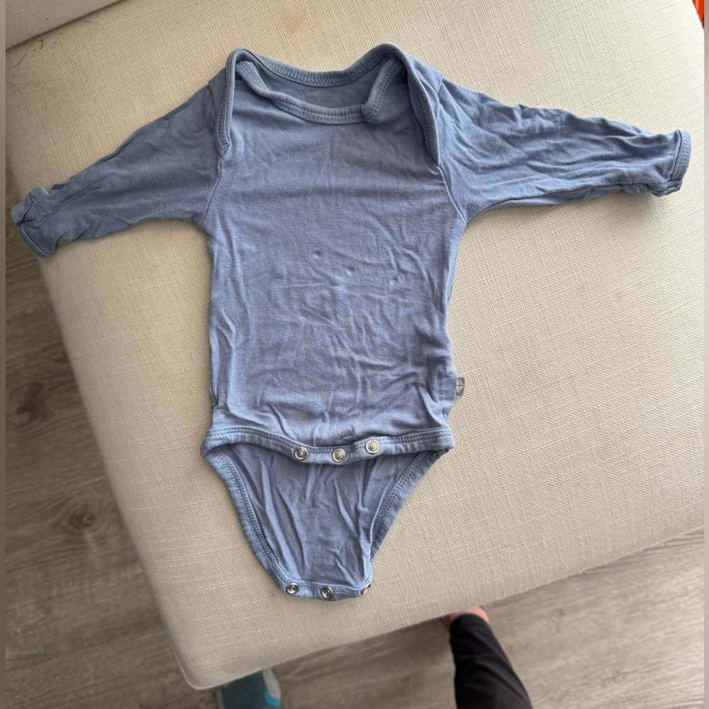 Kyte BABY Blue Long Sleeve Bodysuit